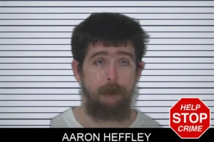 Aaron Heffley mugshot
