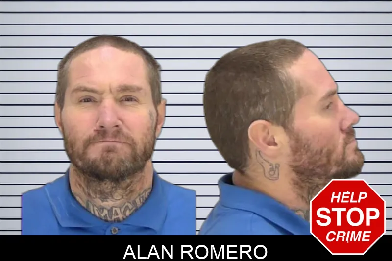 Alan Romero Mugshots