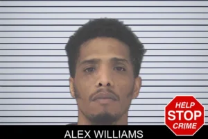 Alex Williams mugshot