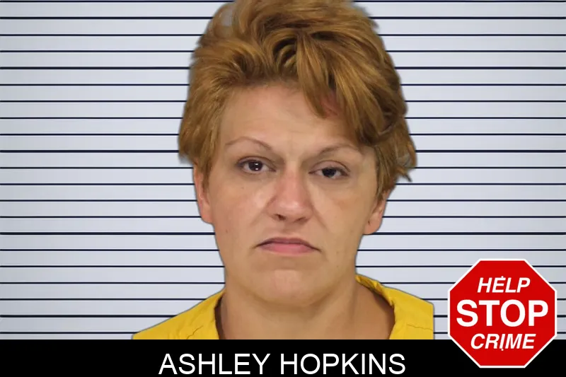 Ashley Hopkins Mugshots