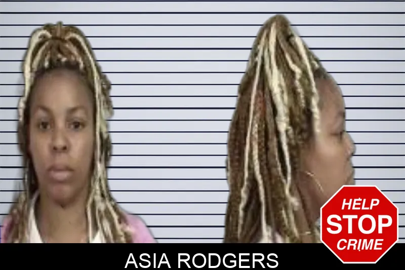 Asia Rodgers Mugshots