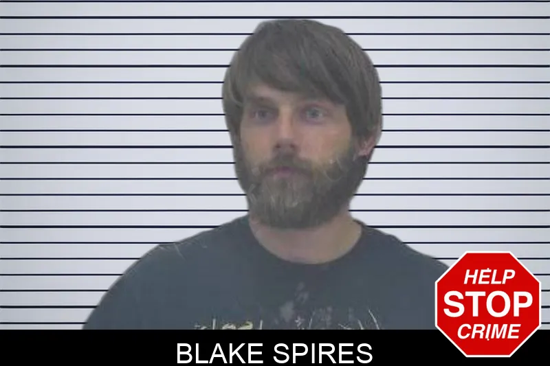 Blake Spires Mugshots