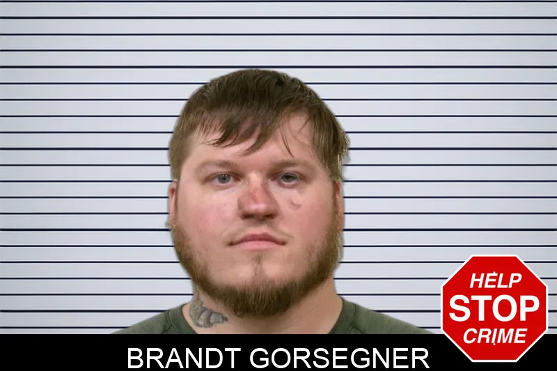 Brandt Gorsegner Mugshots