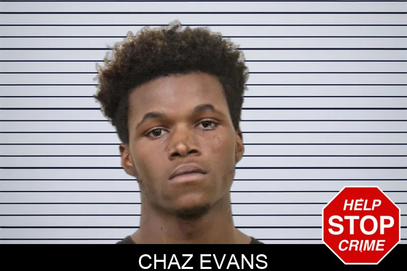 Chaz Evans Mugshots