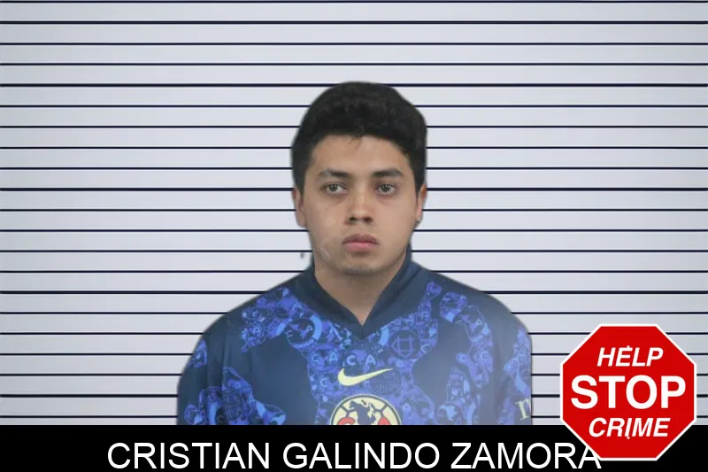Cristian Galindo Zamora Mugshots