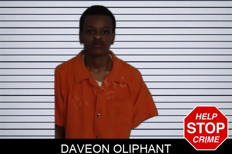 Daveon Oliphant Mugshots
