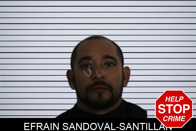 Efrain Sandoval-Santillan Mugshots