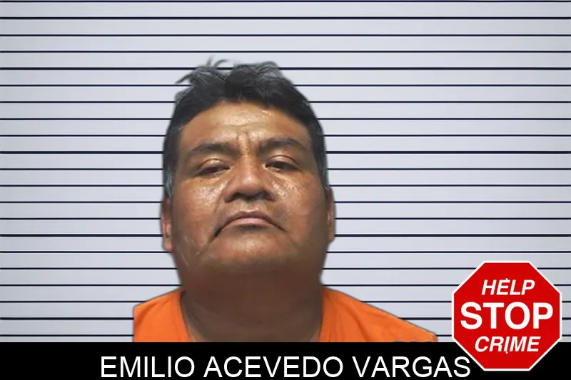 Emilio Acevedo Vargas mugshot
