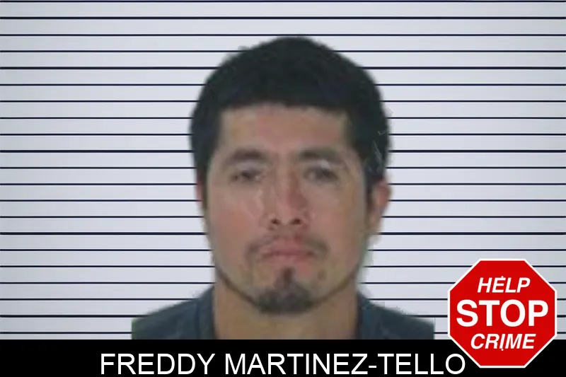 Freddy Martinez-Tello mugshot