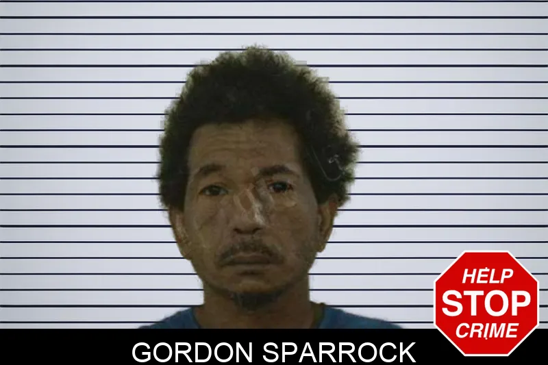 Gordon Sparrock Mugshots