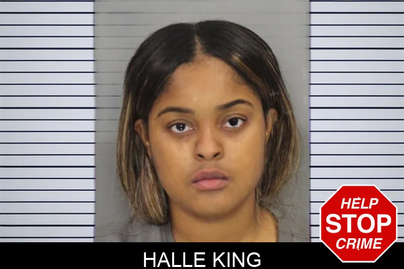 Halle King mugshot