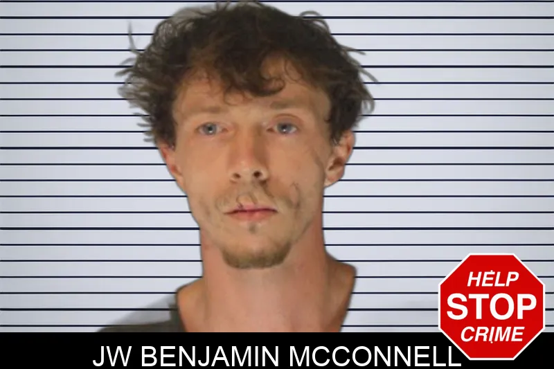 JW Benjamin McConnell Mugshots