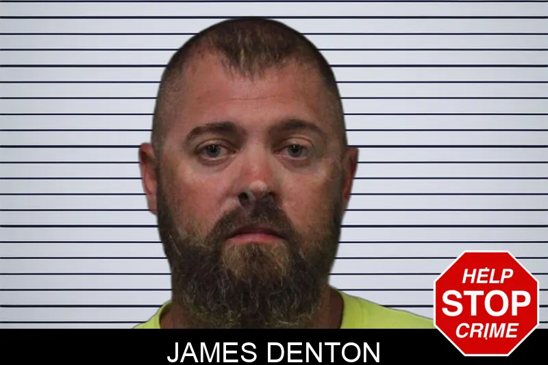 James Denton mugshot