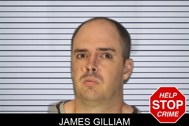 James Gilliam mugshot