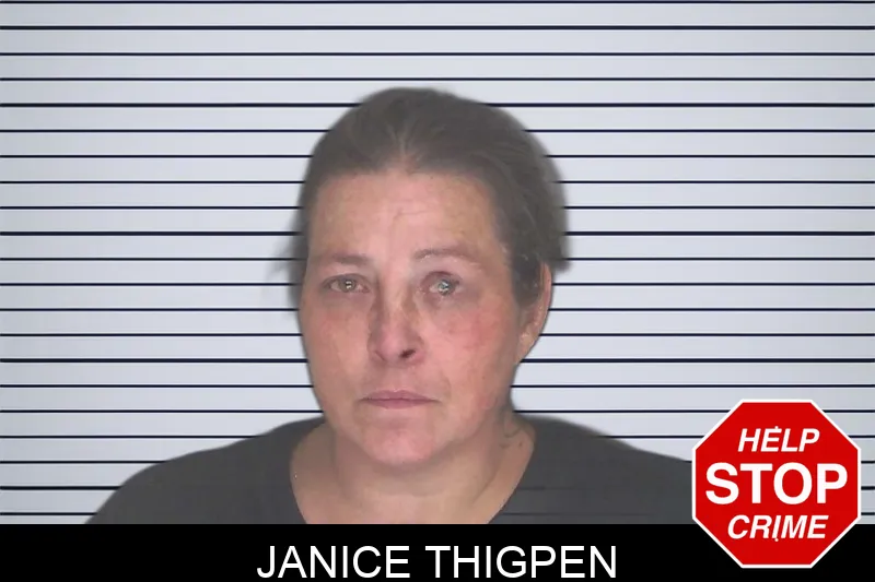 Janice Thigpen Mugshots