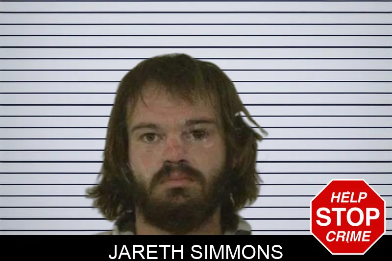 Jareth Simmons mugshot