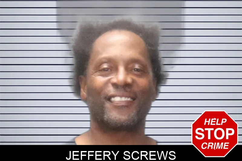 Jeffery Screws Mugshots