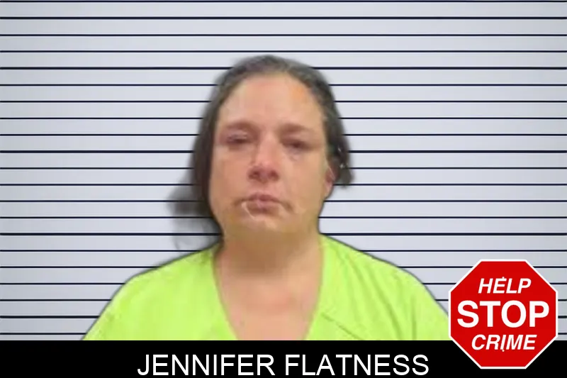Jennifer Flatness Mugshots