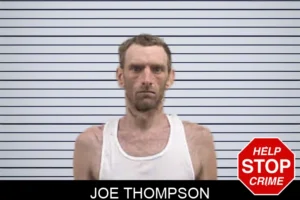 Joe Thompson mugshot