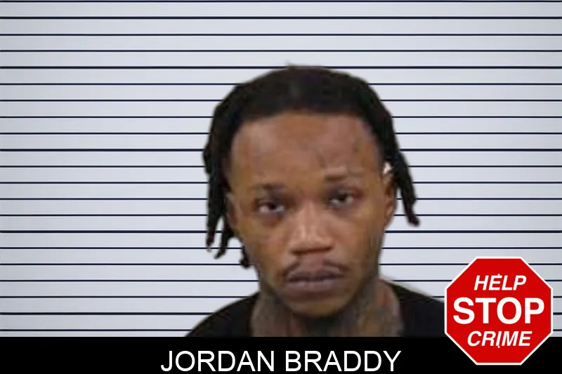 Jordan Braddy Mugshots