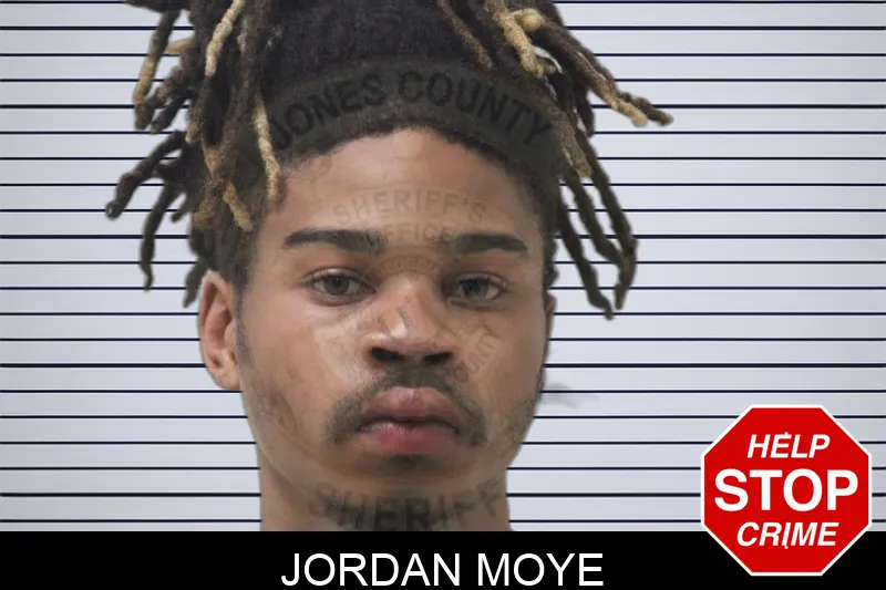 Jordan Moye Mugshots