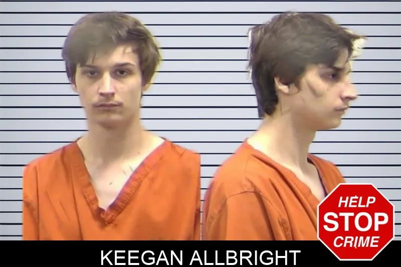 Keegan Allbright Mugshots