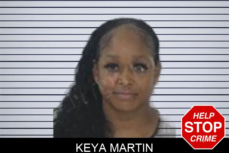 Keya Martin mugshot