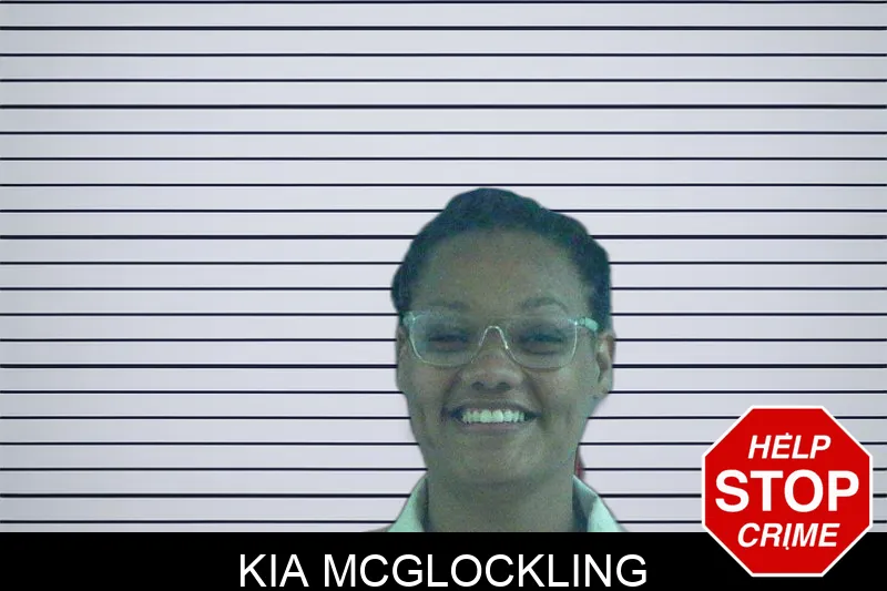 Kia McGlockling Mugshots