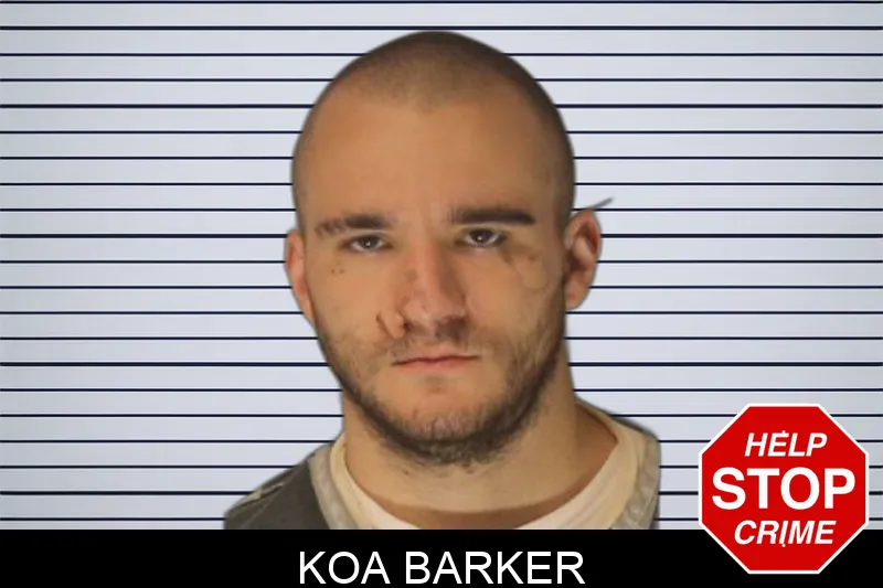Koa Barker Mugshots