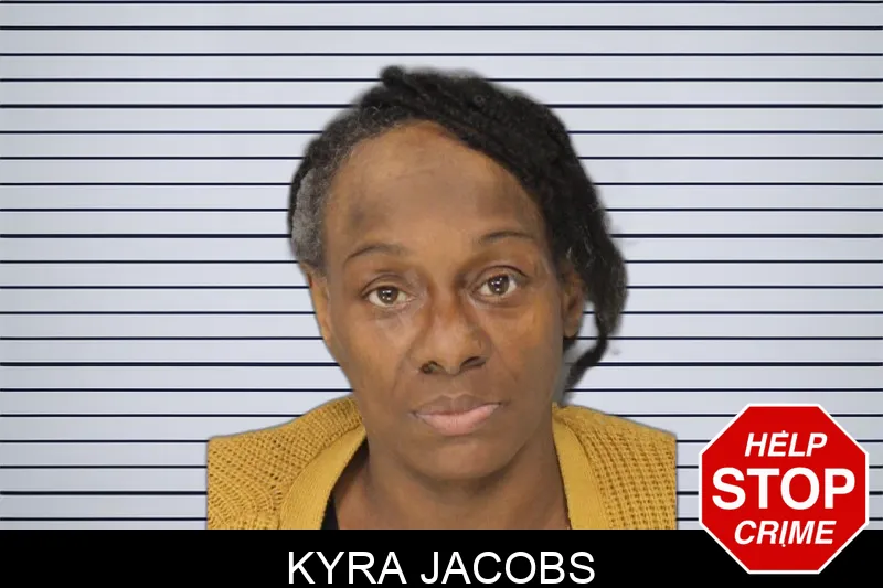 Kyra Jacobs mugshot