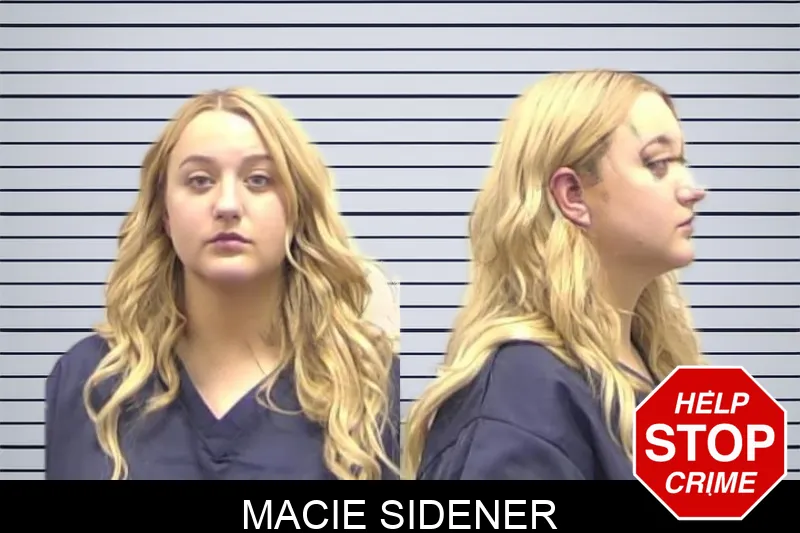 Macie Sidener Mugshots