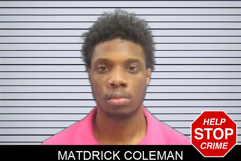 Matdrick Coleman Mugshots