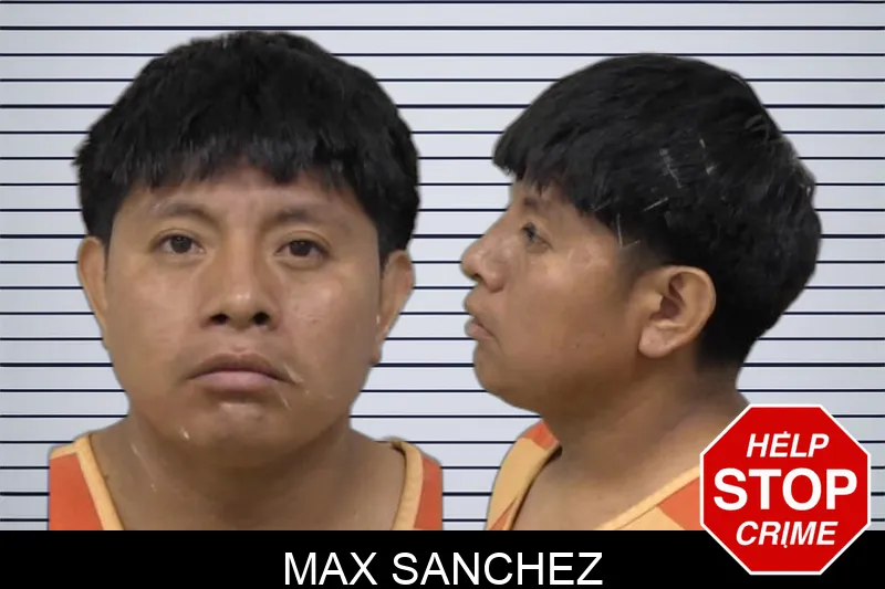 Max Sanchez Mugshots
