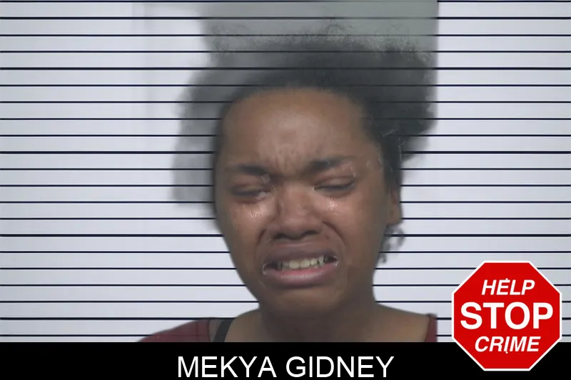 Mekya Gidney mugshot