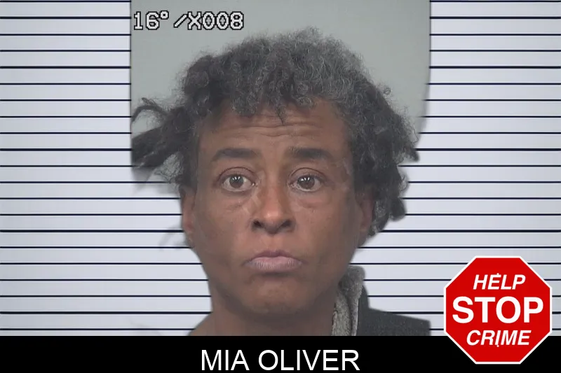 Mia Oliver Mugshots