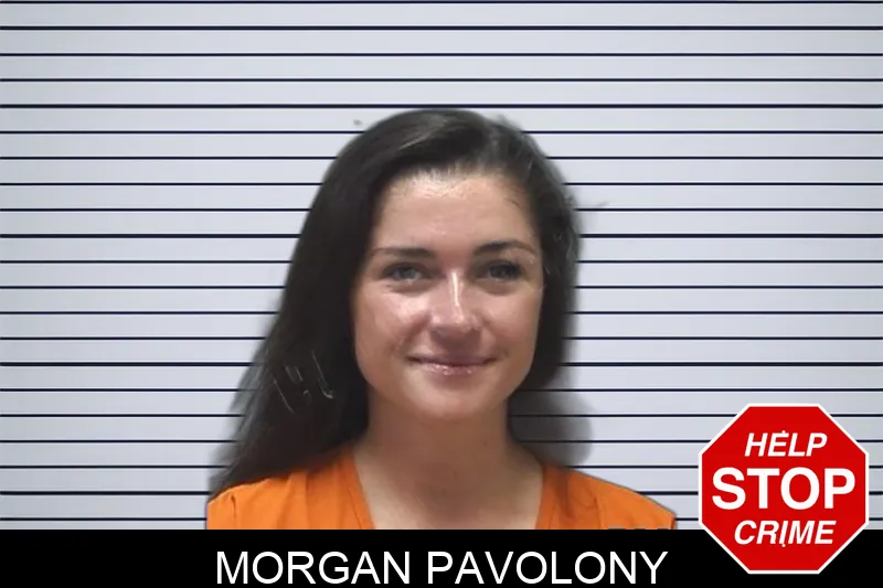 Morgan Pavolony Mugshots