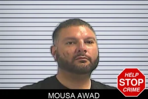 Mousa Awad mugshot