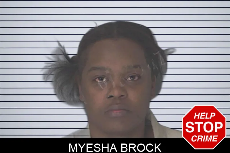 Myesha Brock Mugshots