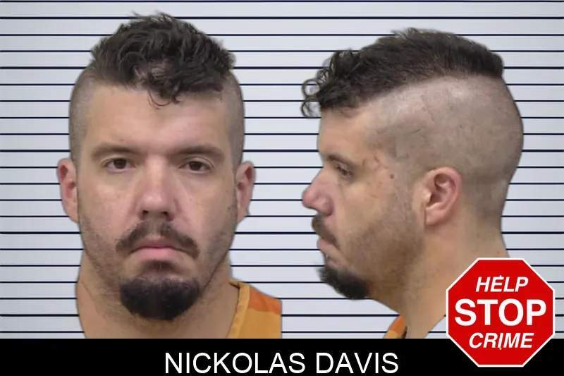 Nickolas Davis mugshot