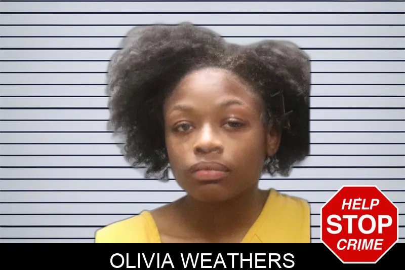 Olivia Weathers Mugshots