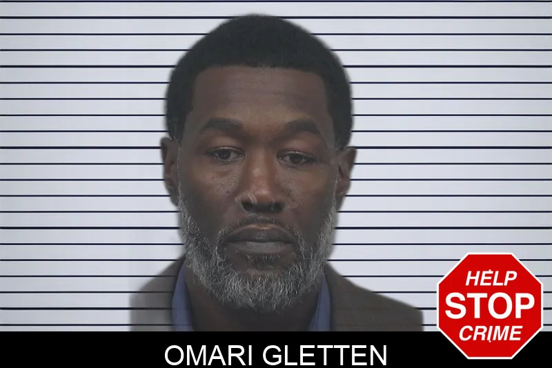 Omari Gletten Mugshots
