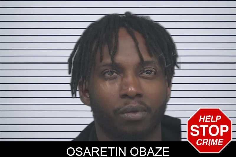 Osaretin Obaze Mugshots