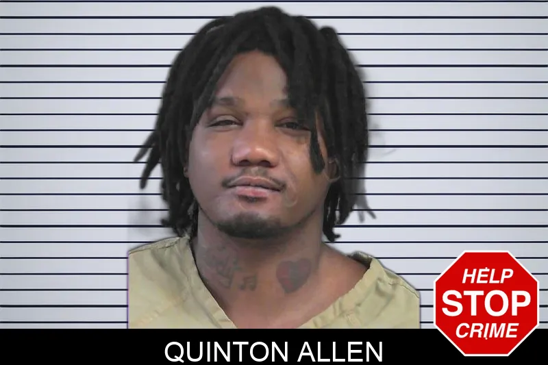 Quinton Allen Mugshots