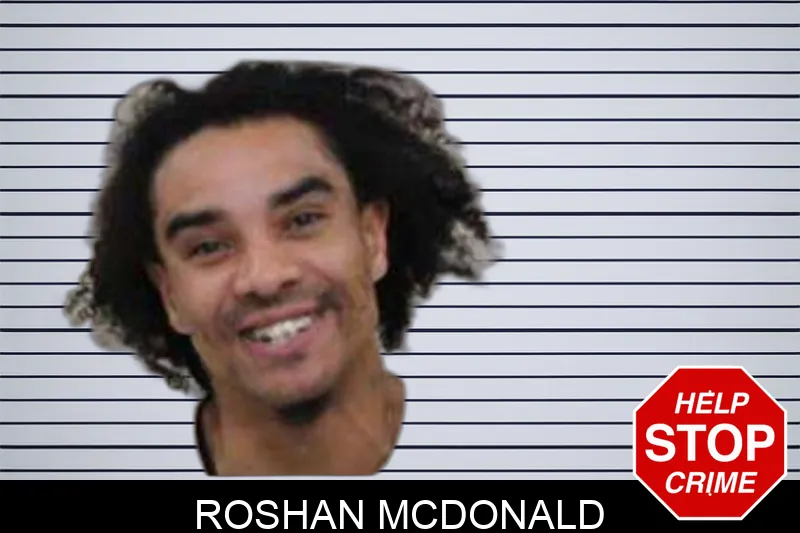 Roshan McDonald Mugshots