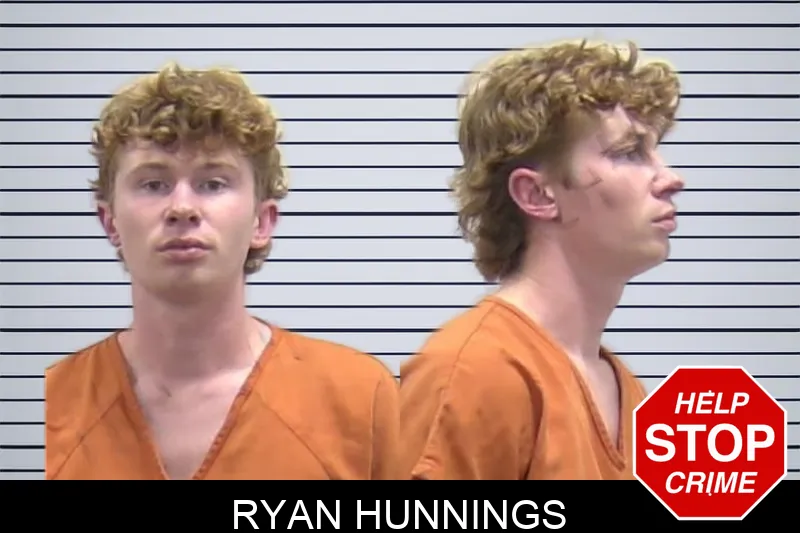Ryan Hunnings Mugshots