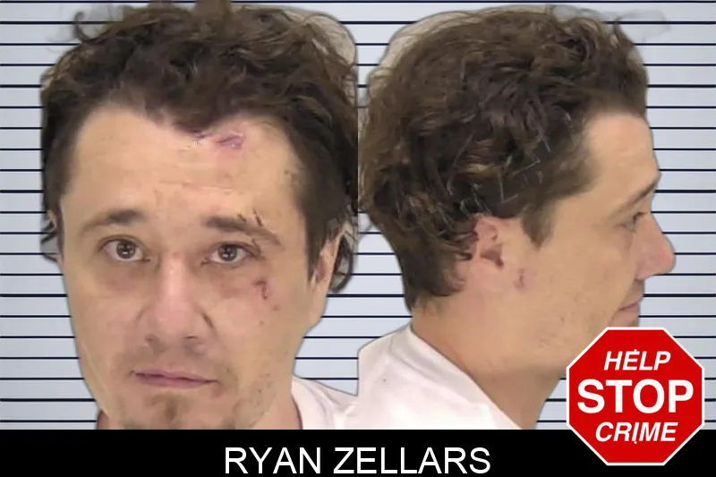 Ryan Zellars Mugshots