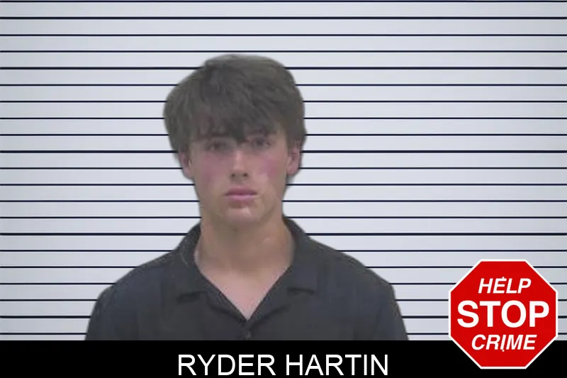 Ryder Hartin Mugshots