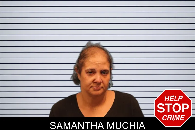 Samantha Muchia Mugshots