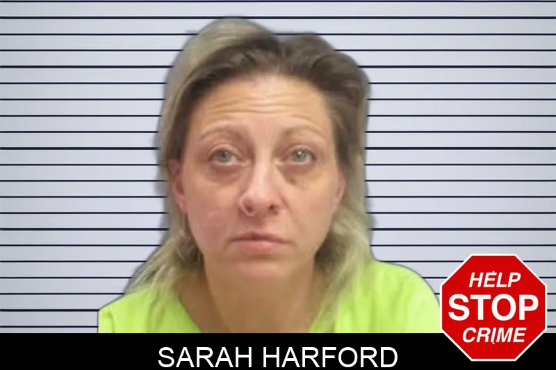 Sarah Harford Mugshots