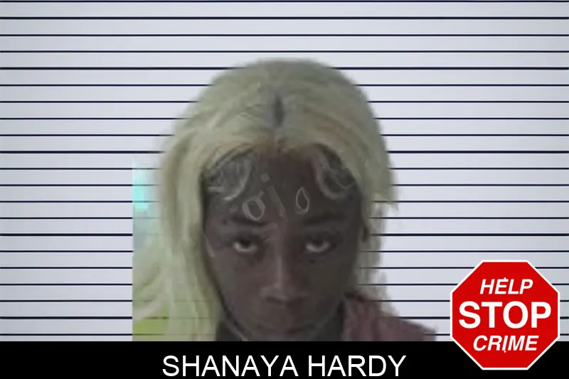 Shanaya Hardy Mugshots